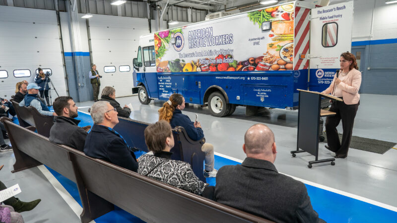 ‘The love of God’: Mobile food pantry travels to meet needs where they’re at